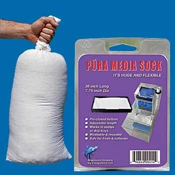 Pura Media Sock with Closed Bottom 7.75" x 36"