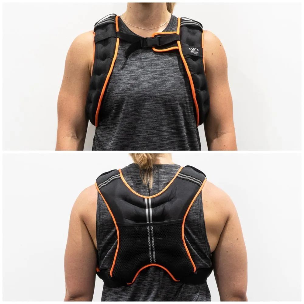 Reflective Sand Filled Weight Vest (18lb)