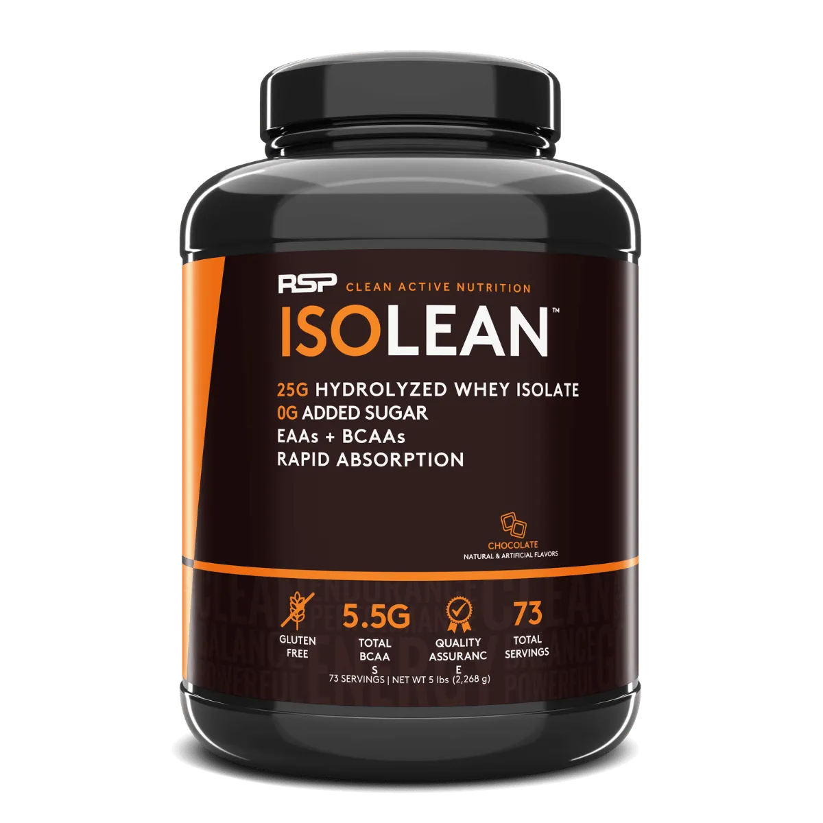 RSP Nutrition Isolean Whey Protein Powder 5lb