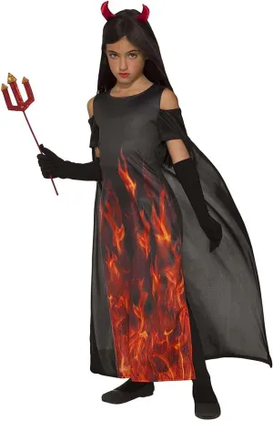 Rubie's Girl's Queen of the Devil's Costume