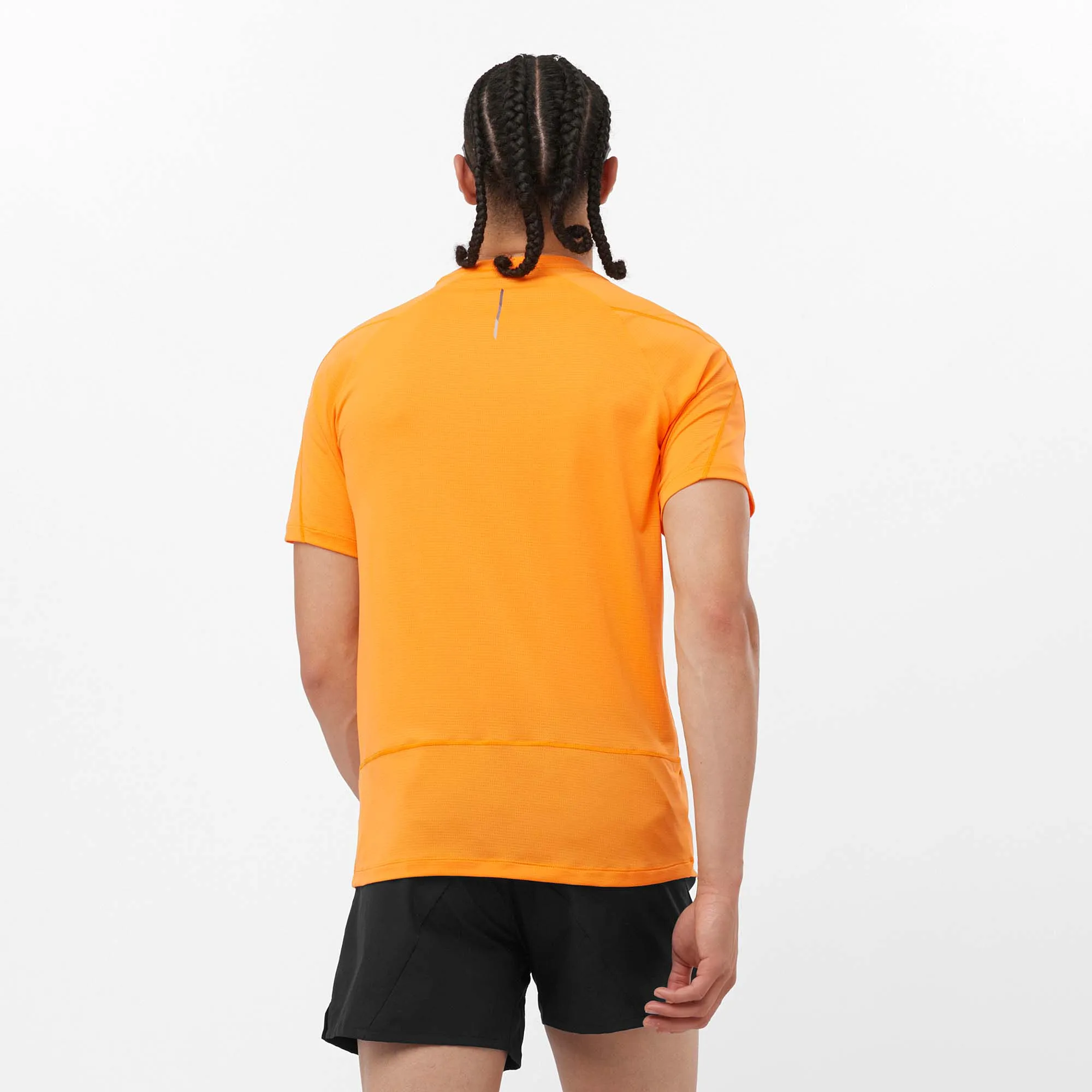 Salomon | Men's Cross Run Short Sleeve T-Shirt - Zinnia