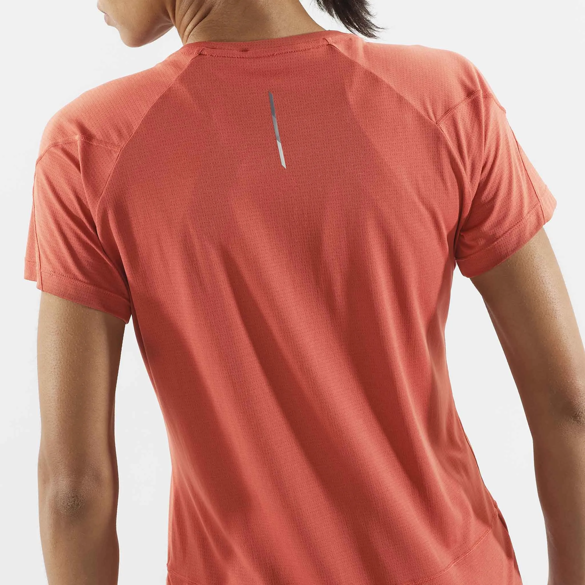 Salomon | Women's Cross Run Short Sleeve T-Shirt - Tandoori Spice