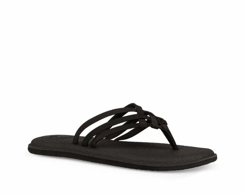 Sanuk Womens Yoga Salty Black