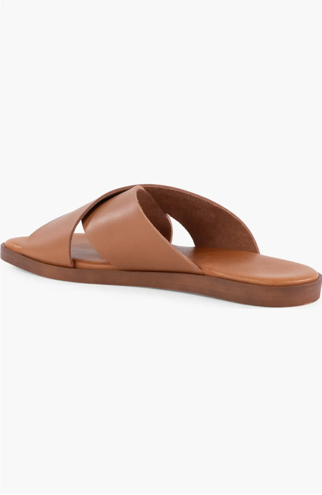 Seychelles Chai Criss Cross Sandal in Tan Leather