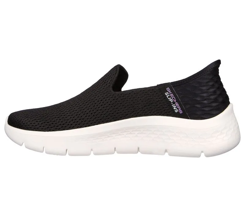 'Skechers' Women's GO WALK Flex-Relish Slip-ins - Black / White (Wide)