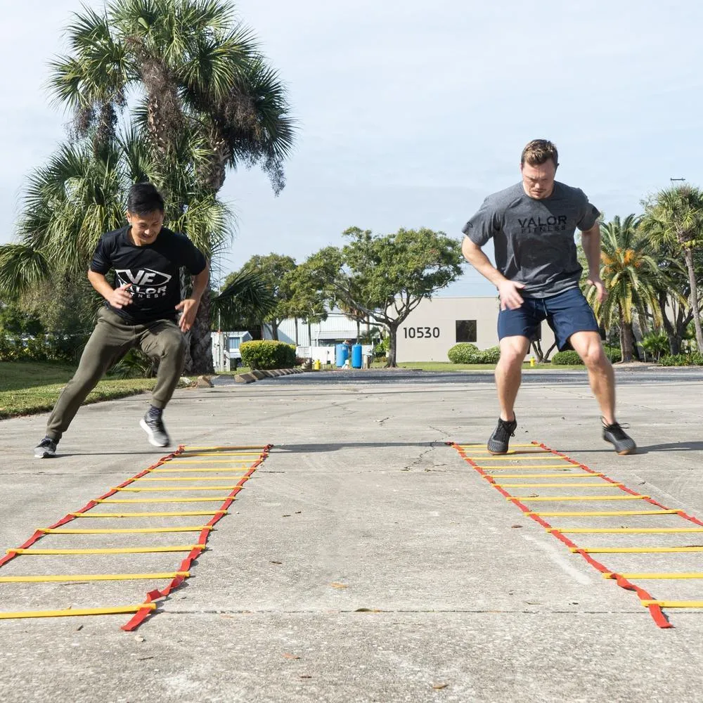 Speed Agility Training Ladder 12 Rung Pair