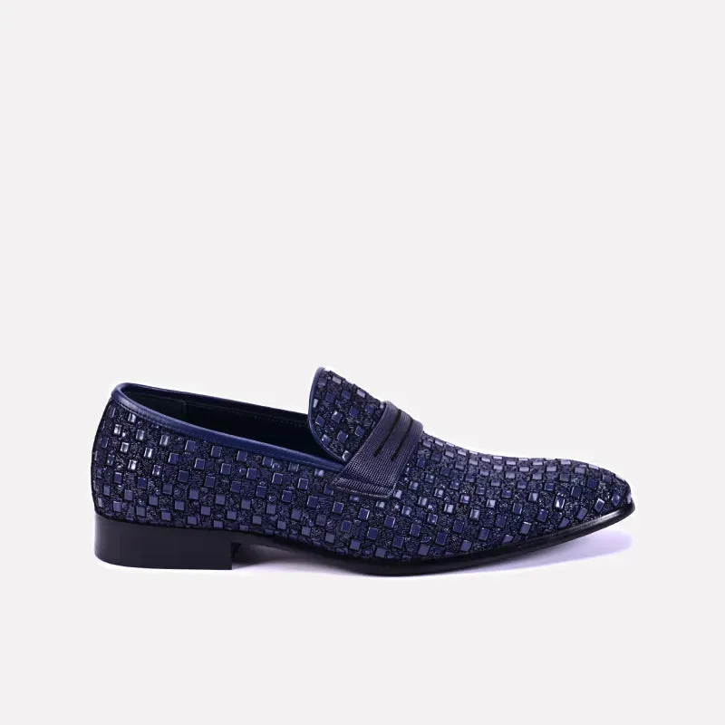 Stirling Blue Loafer Dress Shoes 0111245