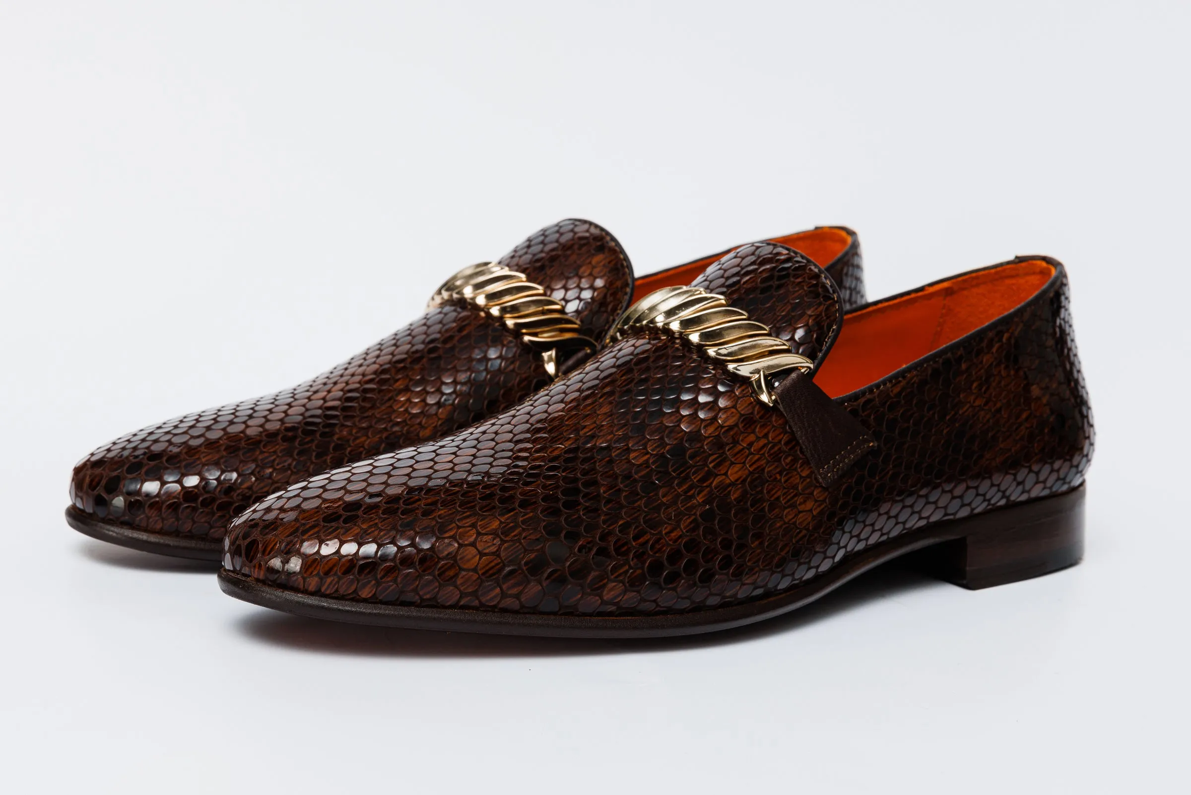 The King Tan Bit Dress Loafer Men Shoe