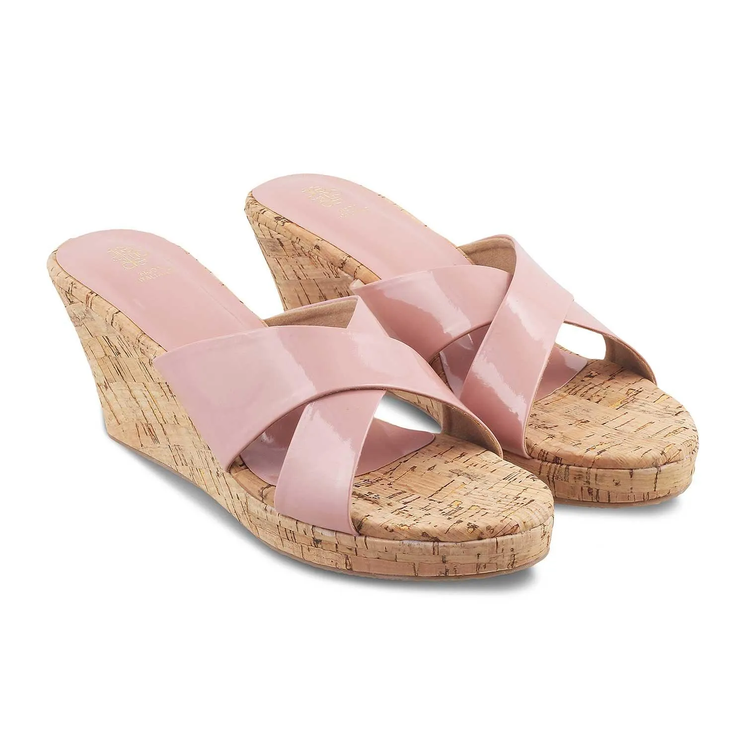 The Simmy Pink Women's Dress Wedges Tresmode