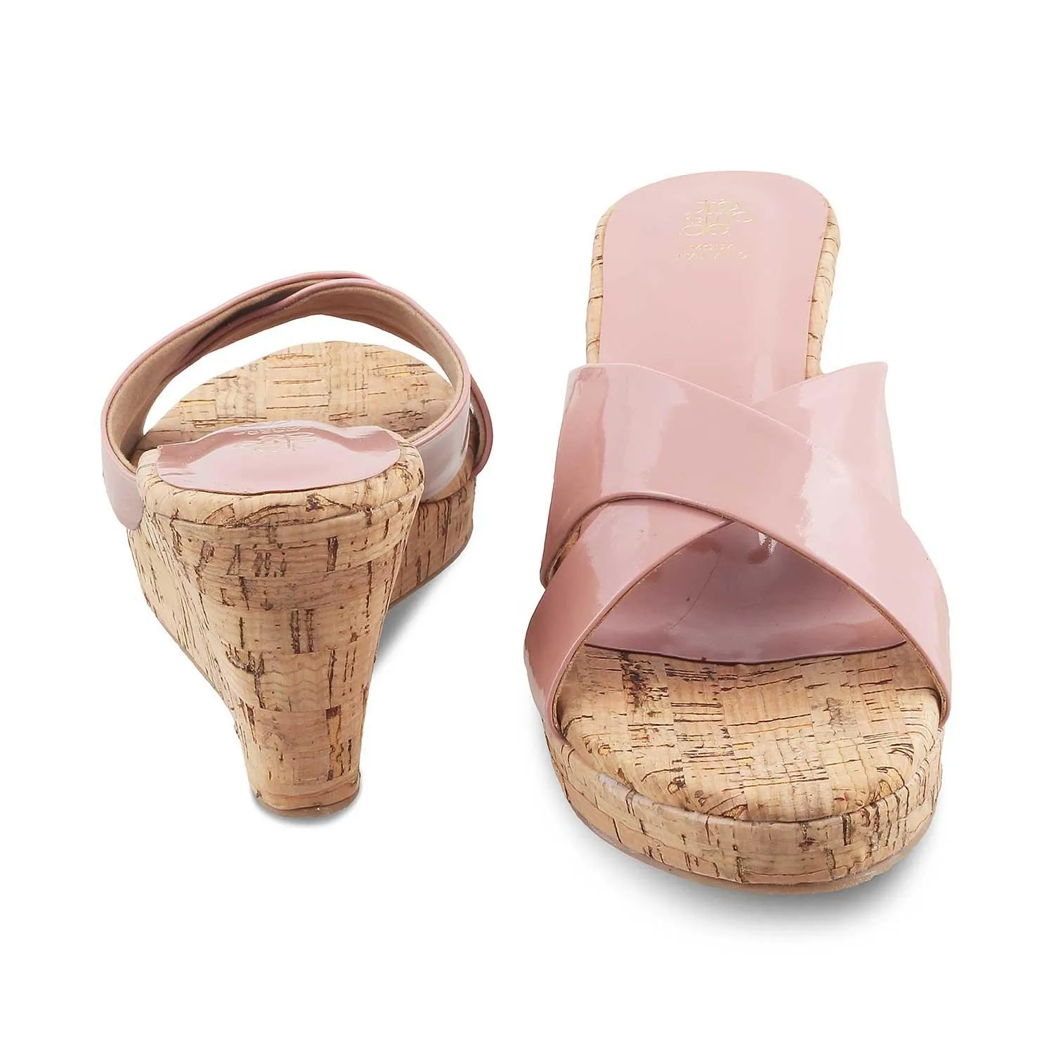 The Simmy Pink Women's Dress Wedges Tresmode