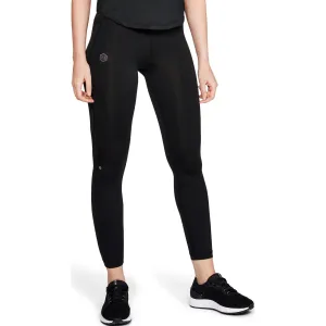 Under Armour HeatGear Rush Run Womens Long Running Tights - Black