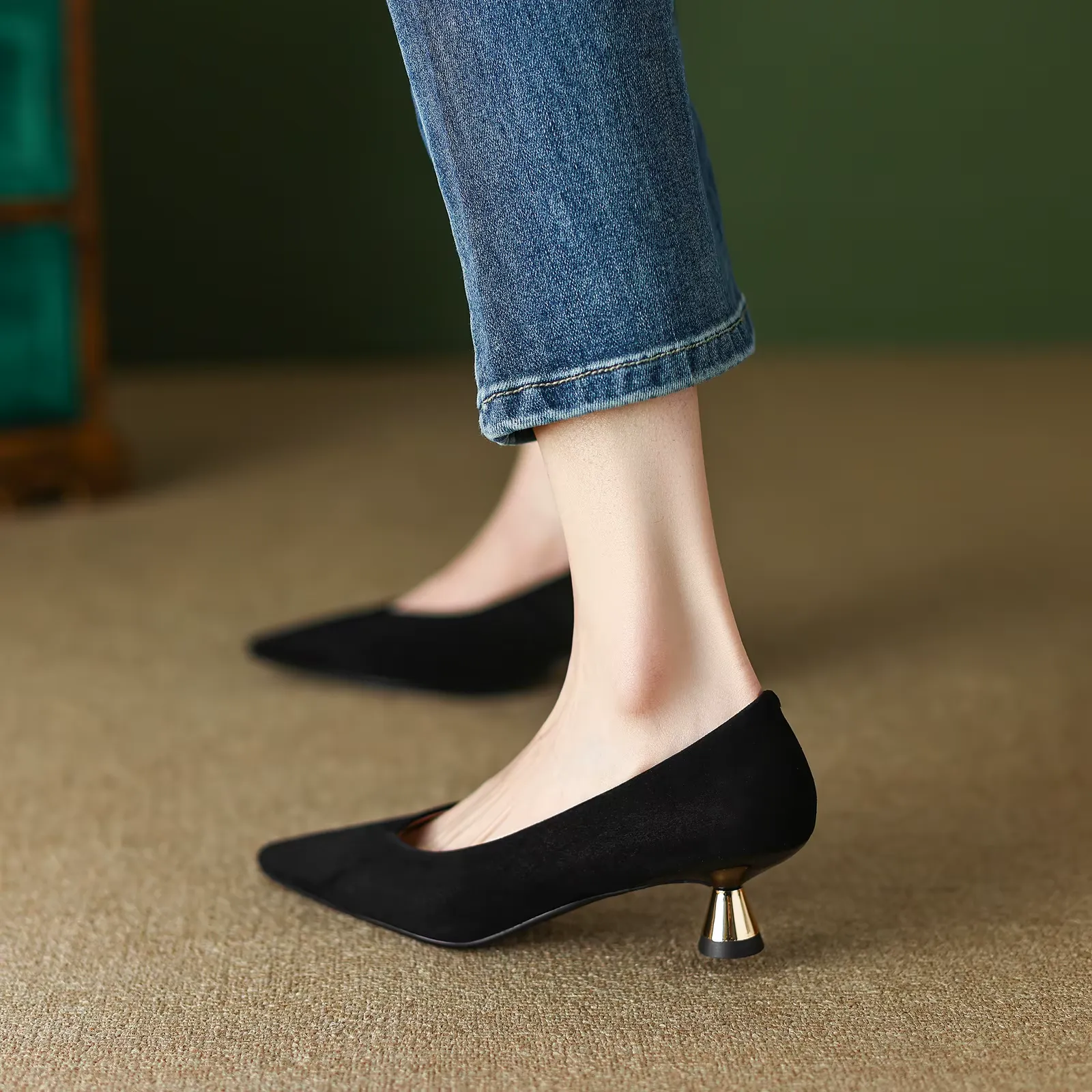 USS Shoes Any Women's Pointed Elegant Pumps