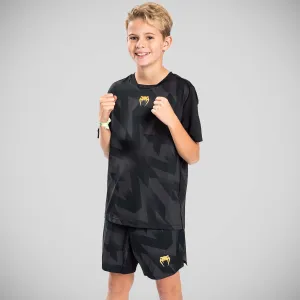 Venum Razor Kids Dry Tech T-Shirt Black/Gold