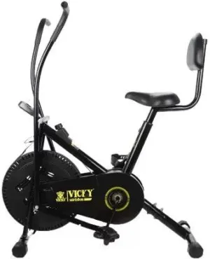 Vicky Air Bike with Moving Handle & Back rest Dual-Action | KIBI Sports