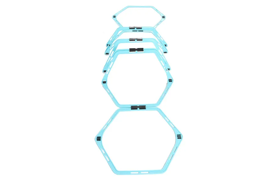 Warrior Hexagonal Agility Ladder & Hurdle