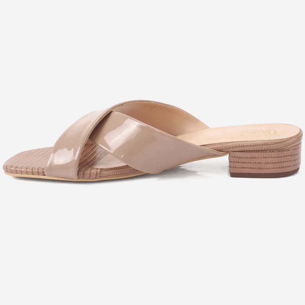 Womens "ZUHAI" Shimmery Everyday Slip-ons Shoes