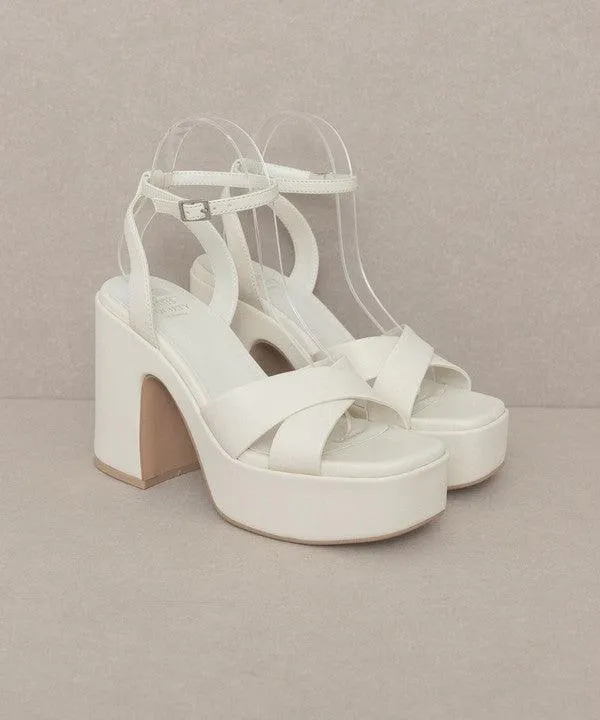 Womens Shoes Style No. Norah Chunky Platform Heel