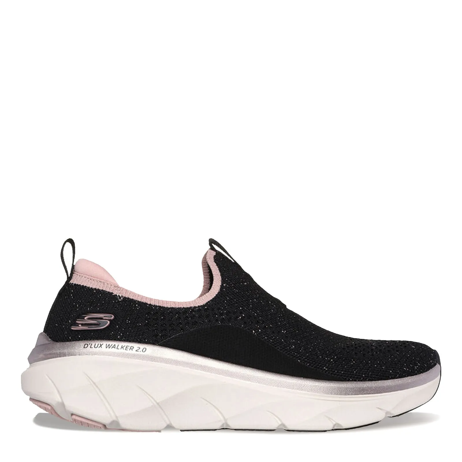 Women's Skechers, Relaxed Fit: D'Lux Walker 2.0 - Sparkle Forever Sneaker