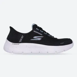 Women's Wide Fit Skechers 124846 Go Walk Flex Clear Creek Trainers