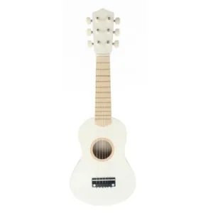 Wooden Guitar, 6 Strings, Beige