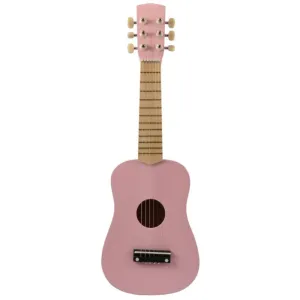 Wooden Guitar, 6 Strings, Pink