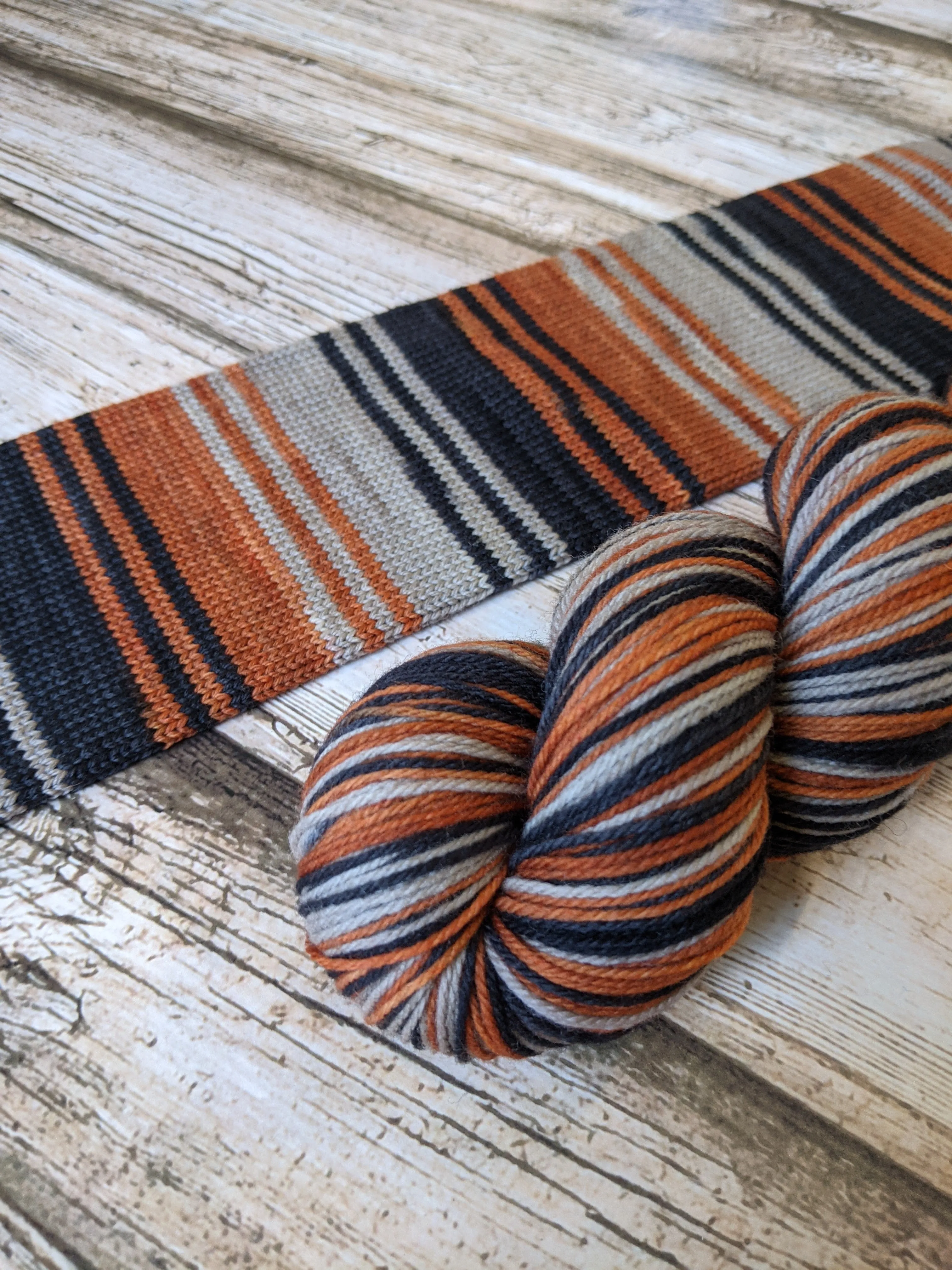 Woolens and Nosh Self Striping Sock