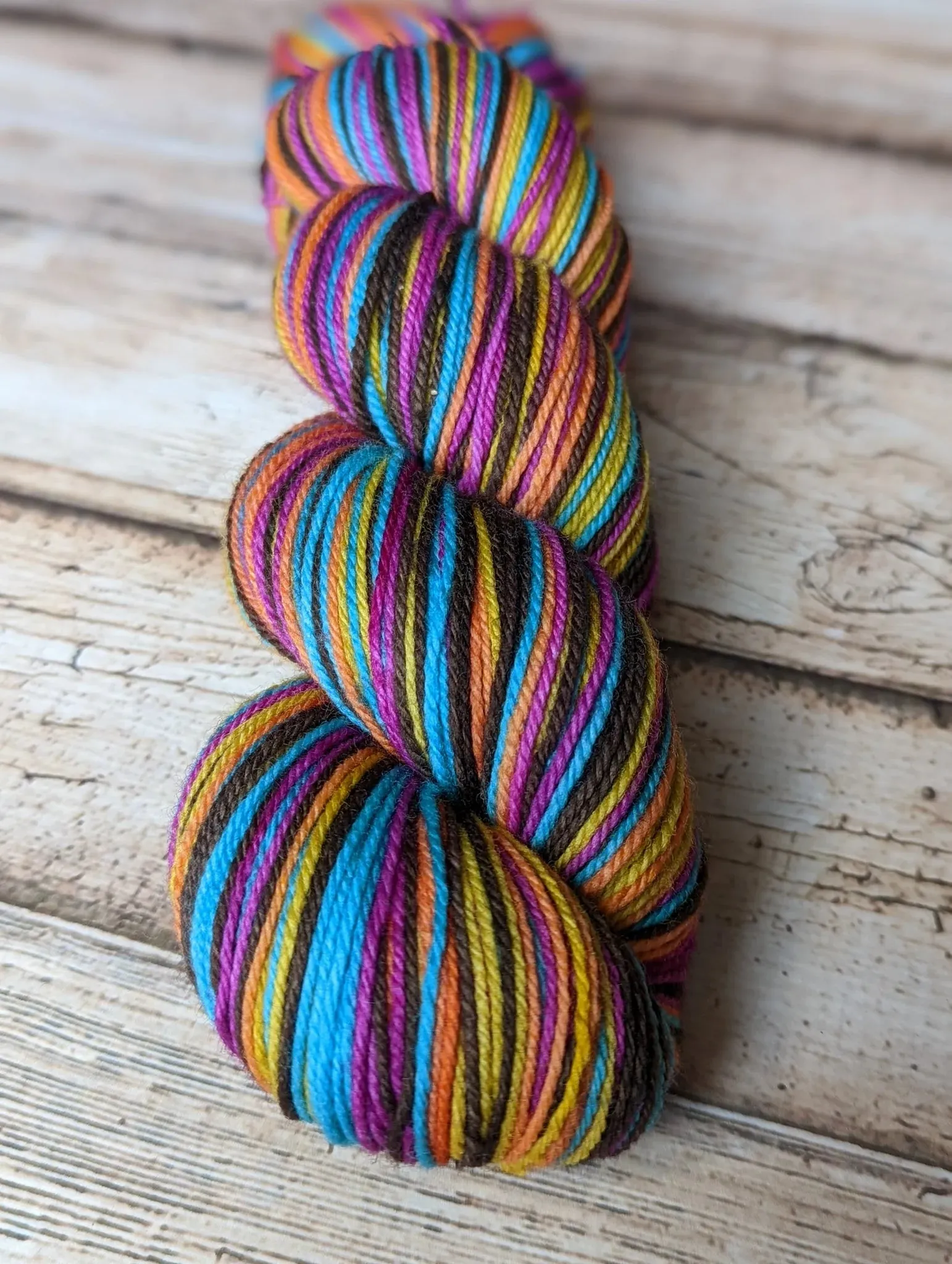 Woolens and Nosh Self Striping Sock