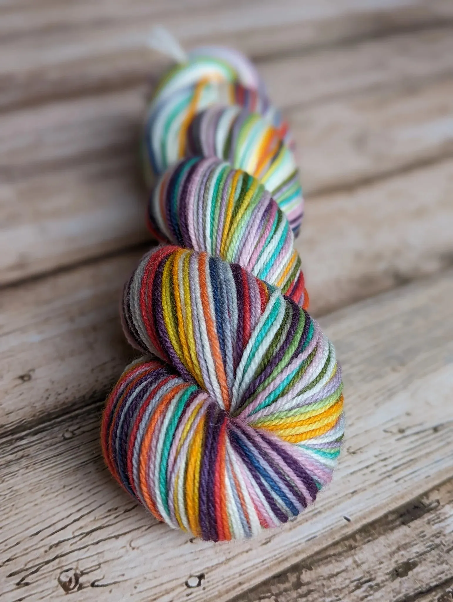 Woolens and Nosh Self Striping Sock