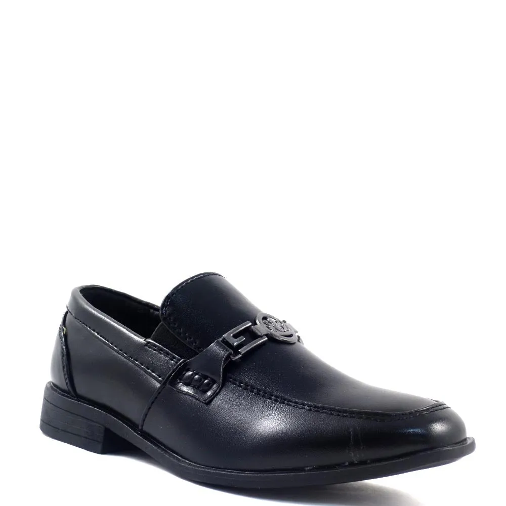 Youth Boys Detail Front Buckle Dress Shoe - 2343456